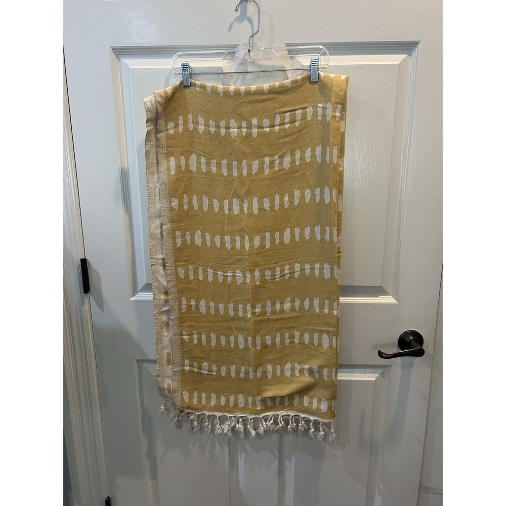Authentic Turkish peshtemal towel/throw from the brand Teema Towel 63x36" - Picture 3 of 8